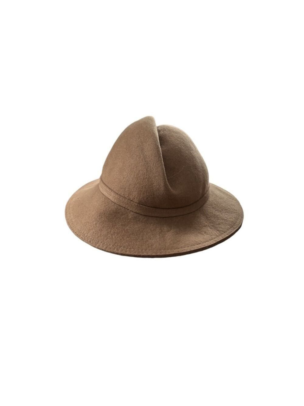 Women's Importina Brown Felt Fedora Hat One Size